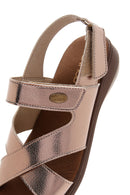 Kadın Platin Comfort Sandalet | Derimod