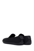 Men's Black Fabric Loafer | Derimod