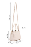 Women's Cream Long Strap Shoulder Bag | Derimod