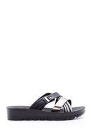 Women's Zebra Detailed Slippers | Derimod