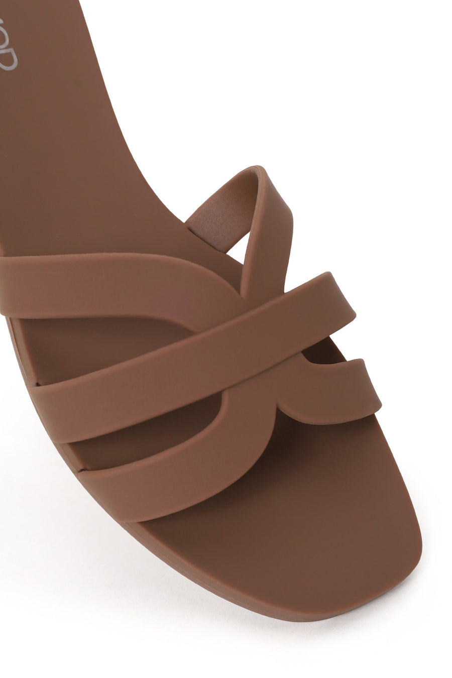 Woman Brown Jelly Slipper