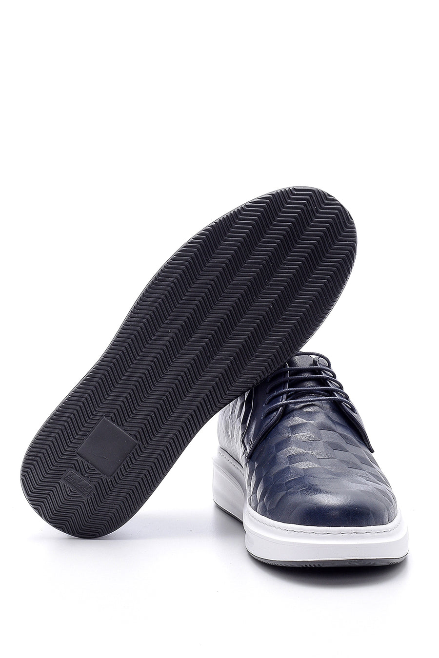 Men's Printed Leather Sneaker