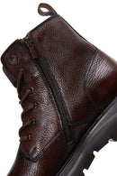 Men's Brown Leather Boots | Derimod