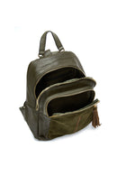 Women's Khaki Backpack | Derimod