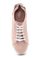 Women's Leather Metal Detailed Sneaker | Derimod