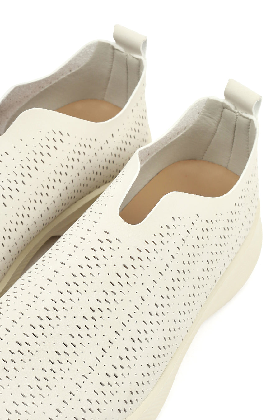 Women's Cream Suede Comfort Shoes