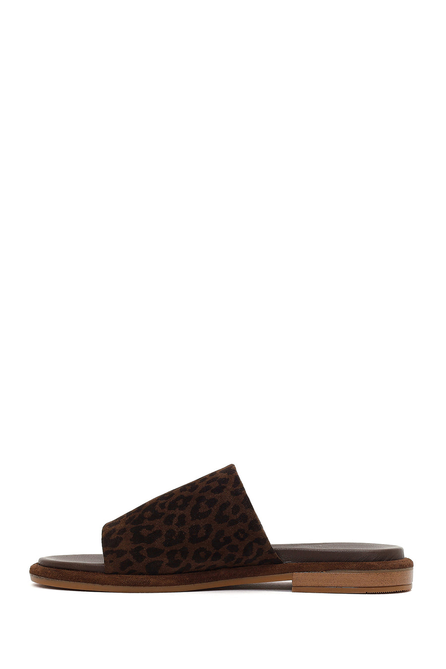 Women's Leopard Suede Leather Slippers