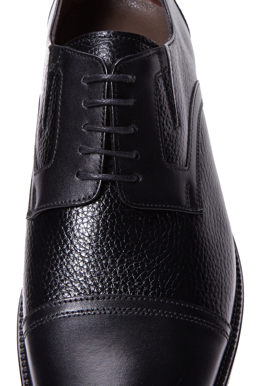 Men's Black Leather Classic Shoes
