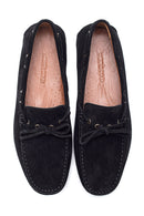 Erkek Siyah Süet Deri Casual Loafer | Derimod
