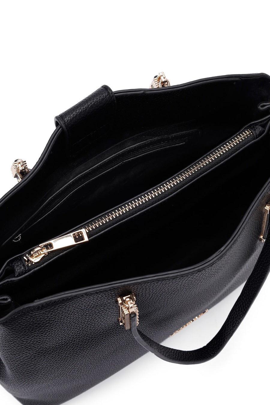 Women's Black Long Strap Shoulder Bag