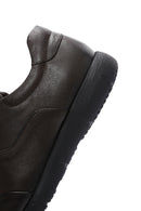 Men's Brown Leather Sneaker | Derimod