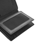 Men's Black Leather Card Holder | Derimod