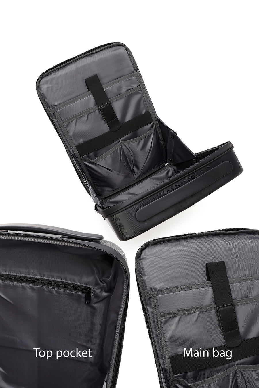 D-Pack Unisex Siyah Teknolojik Sırt Çantası