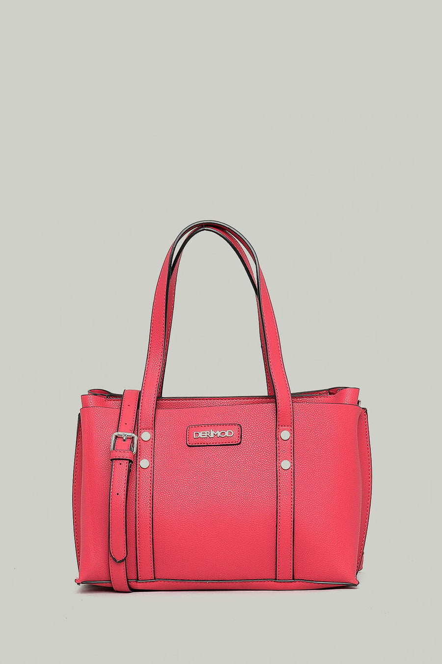 Fuchsia Women's Shoulder Bag with Staple Detail 18SBD2749FT | Derimod