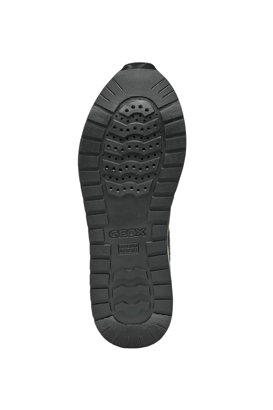 Geox Kadın Siyah New Kency Bağcıklı Kalın Tabanlı Sneaker