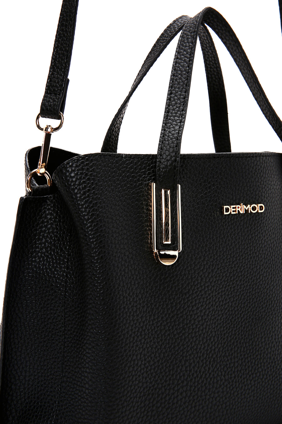 Women's Black Long Strap Shoulder Bag