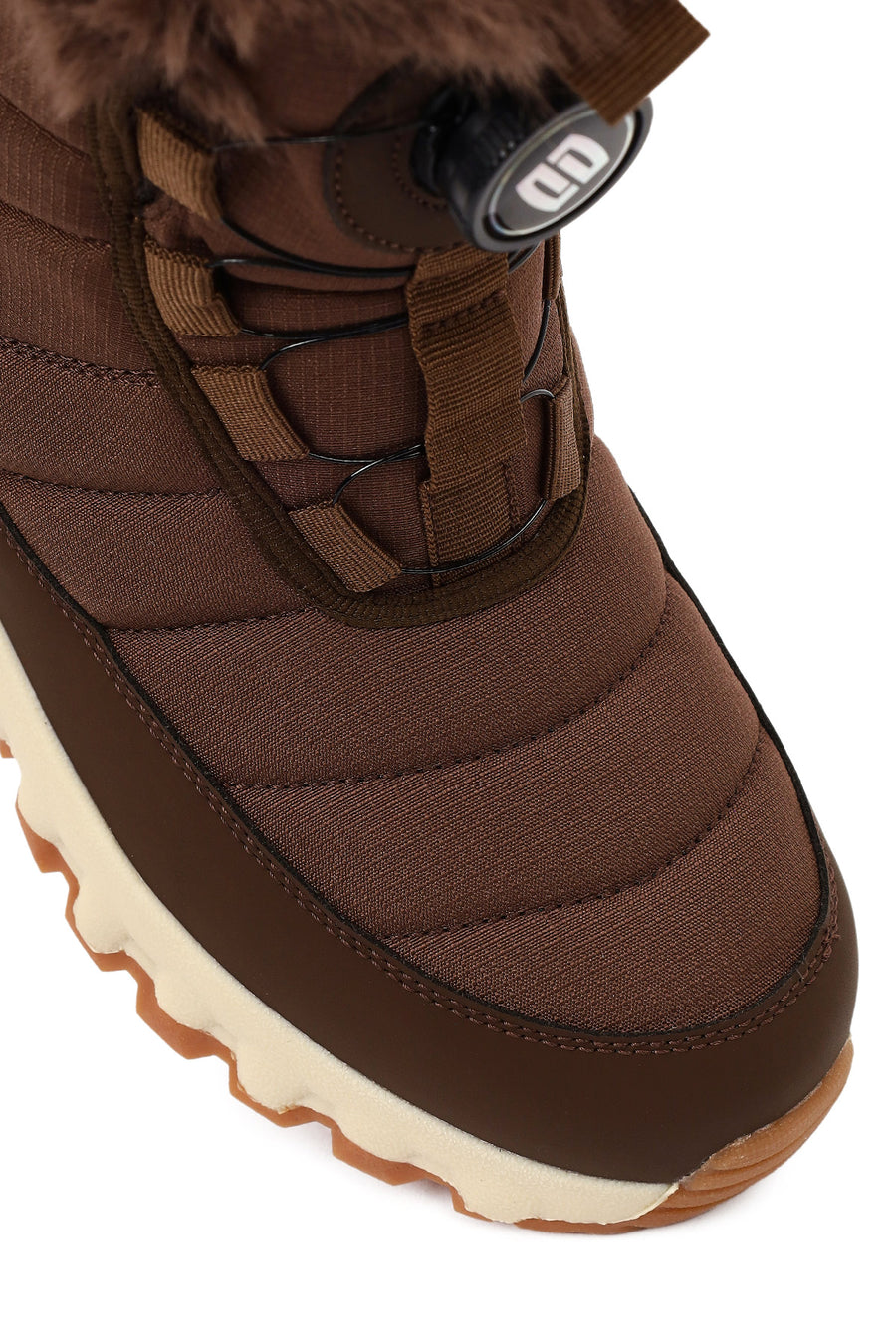 Derimod Dry Woman Brown Lace-up Thick-soled Outdoor Boots