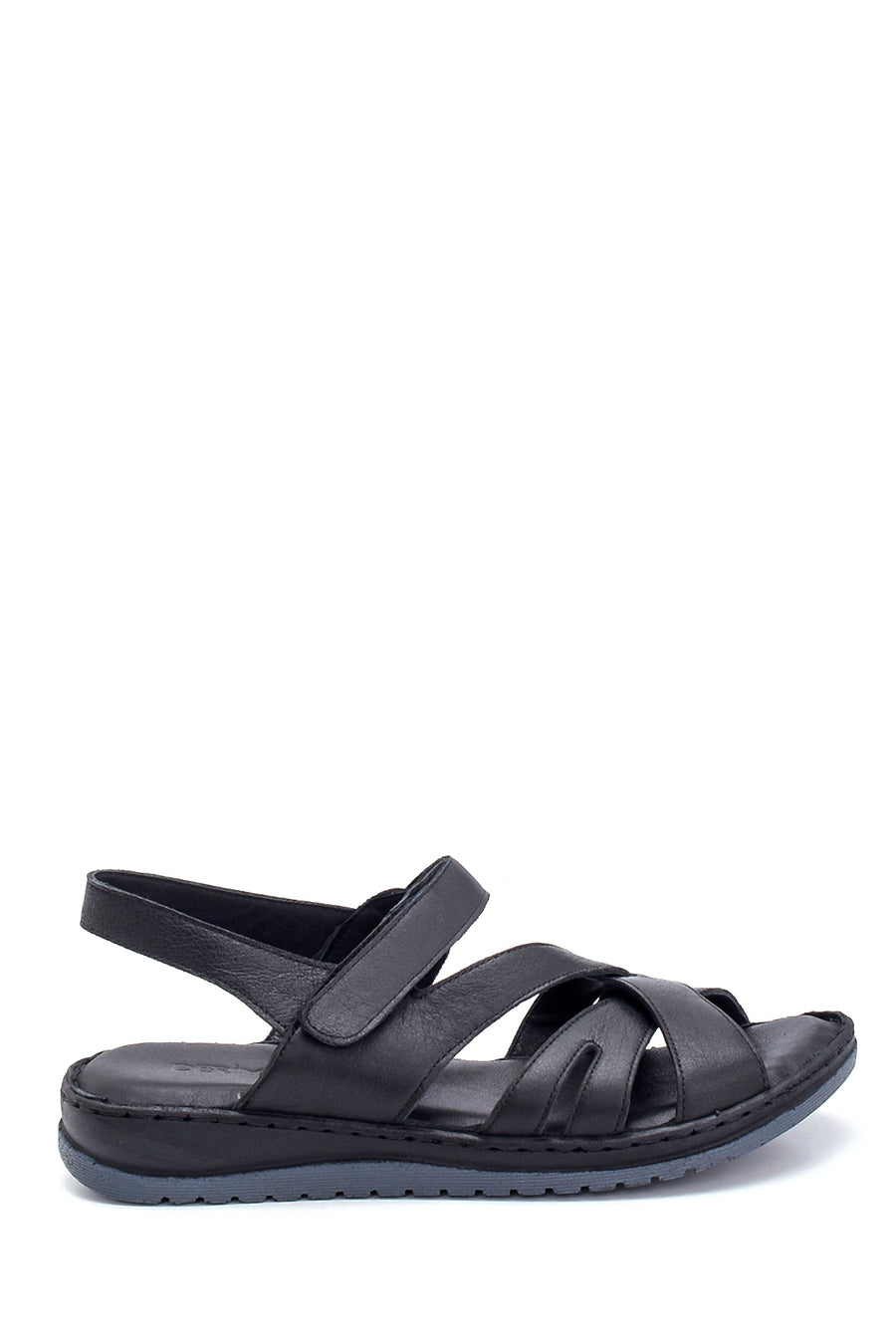 Women's Comfort Leather Sandals 21SFD340618 | Derimod