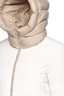 Geox Women's White Spherica Hooded Coat | Derimod