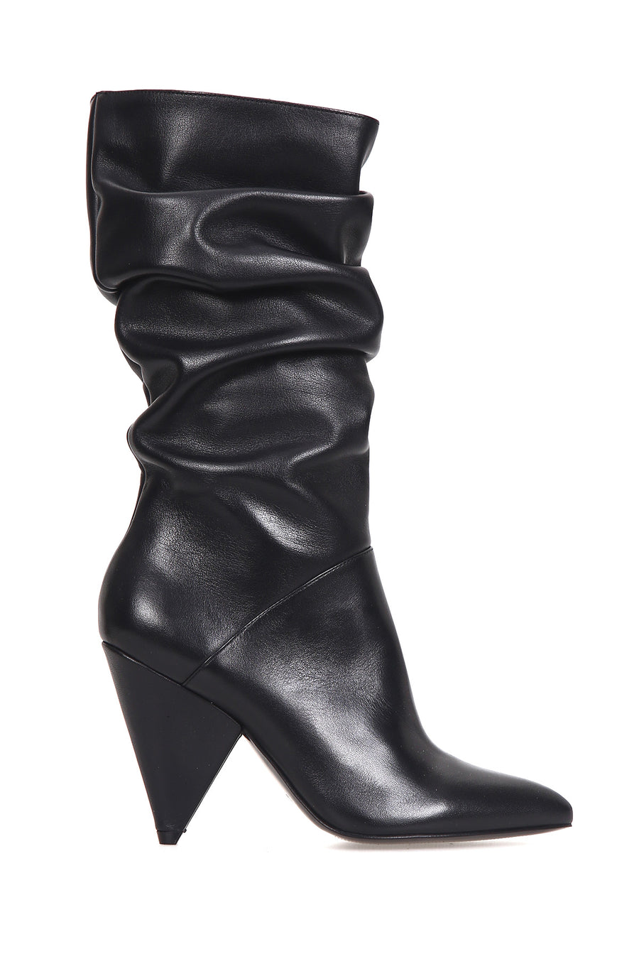 Women's Loose Leather Boots