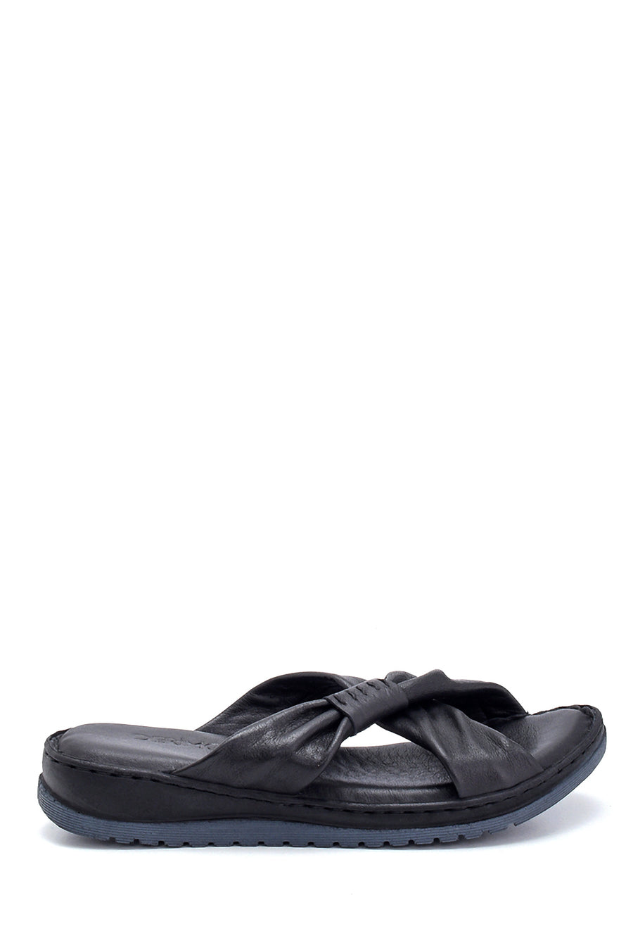 Women's Comfort Leather Slippers 21SFD340318 | Derimod