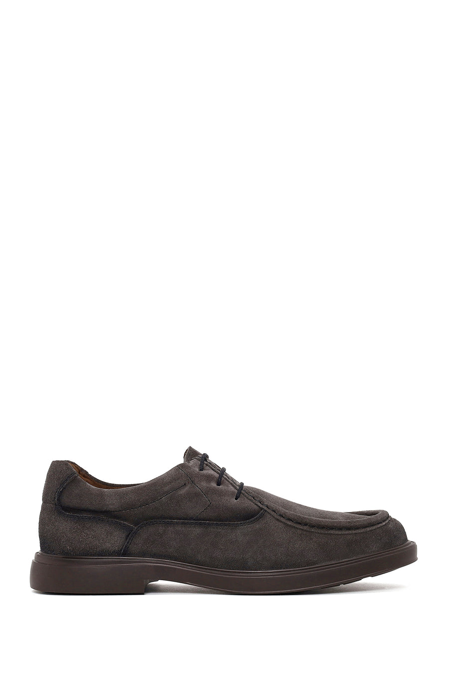 Male Anthracite Lace-up Suede Casual Shoes WM750015DS | Derimod