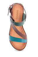 Women's Leather Buckle Detailed Sandals | Derimod