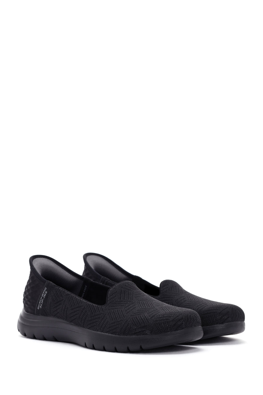 Skechers Women's Black On - The - Go Flex - Clover Comfort Sneaker