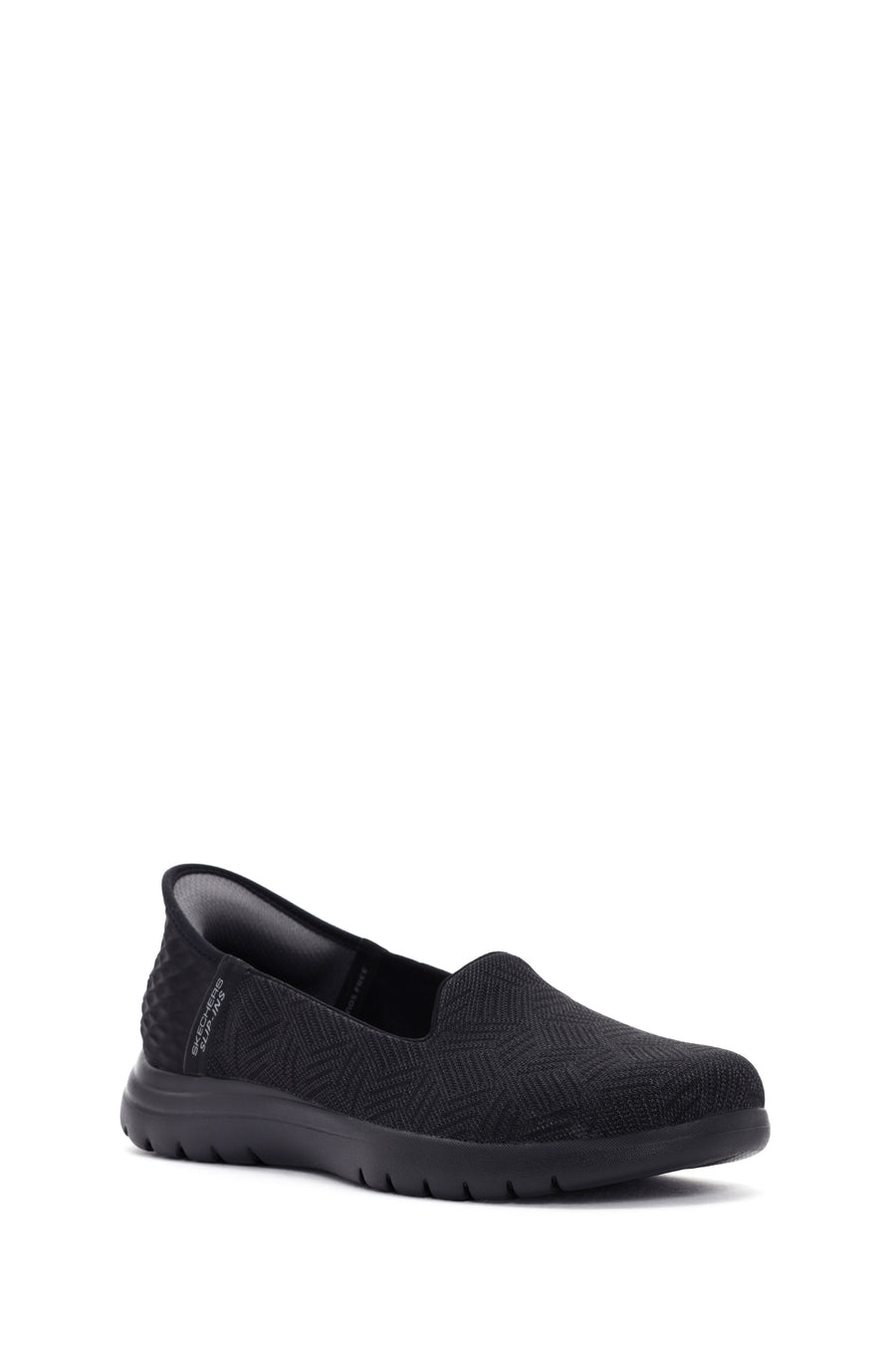 Skechers Women's Black On - The - Go Flex - Clover Comfort Sneaker