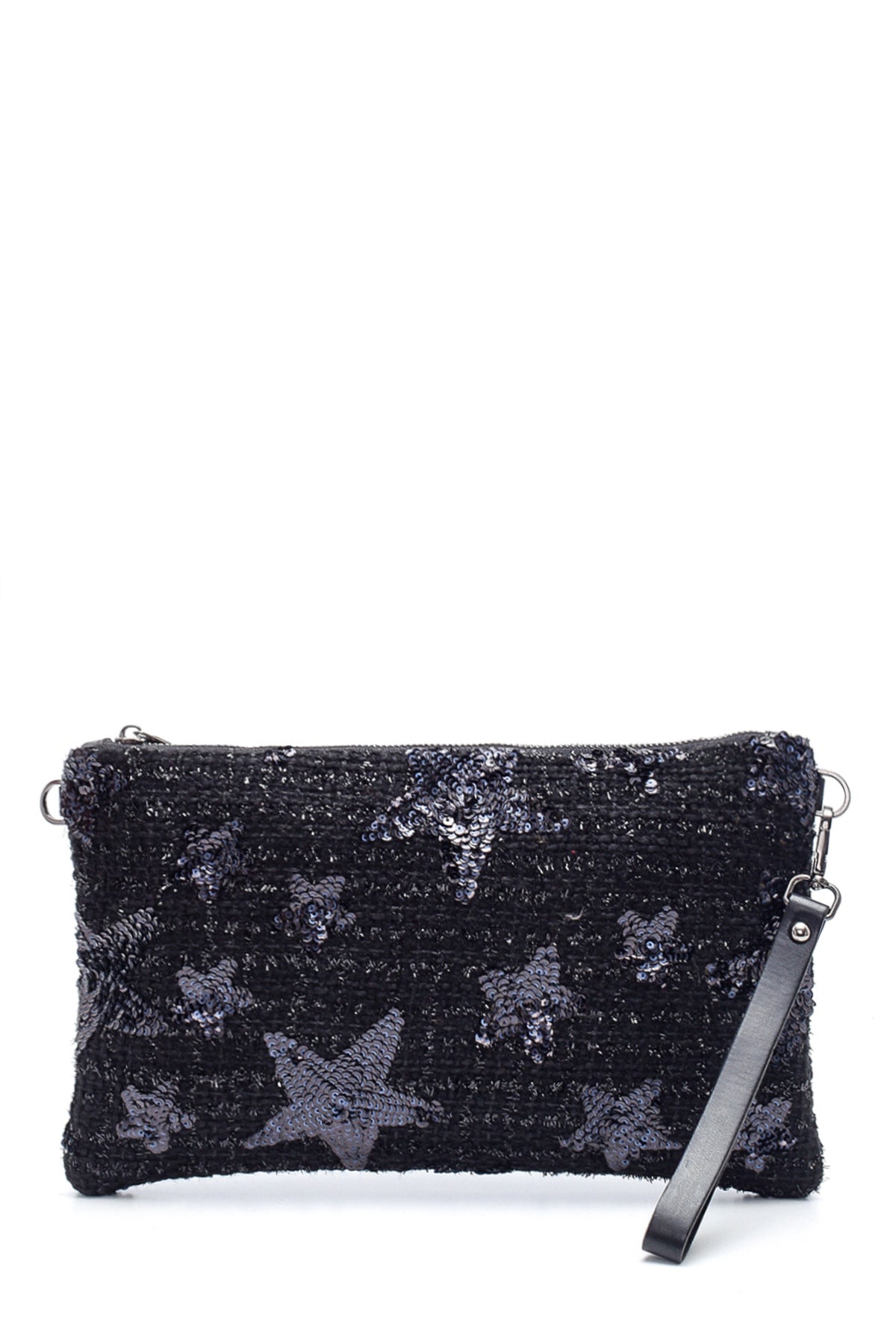 Women's Sequined Star Detailed Portfolio 20WBD241846 | Derimod