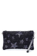 Women's Sequined Star Detailed Portfolio | Derimod