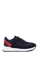 Erkek Deri Süet Detaylı Sneaker | Derimod