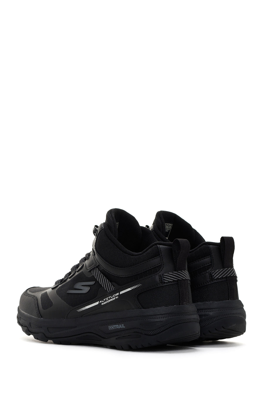 Skechers Erkek Siyah Go Run Trail Altitude-Water Kalın Tabanlı Sneaker