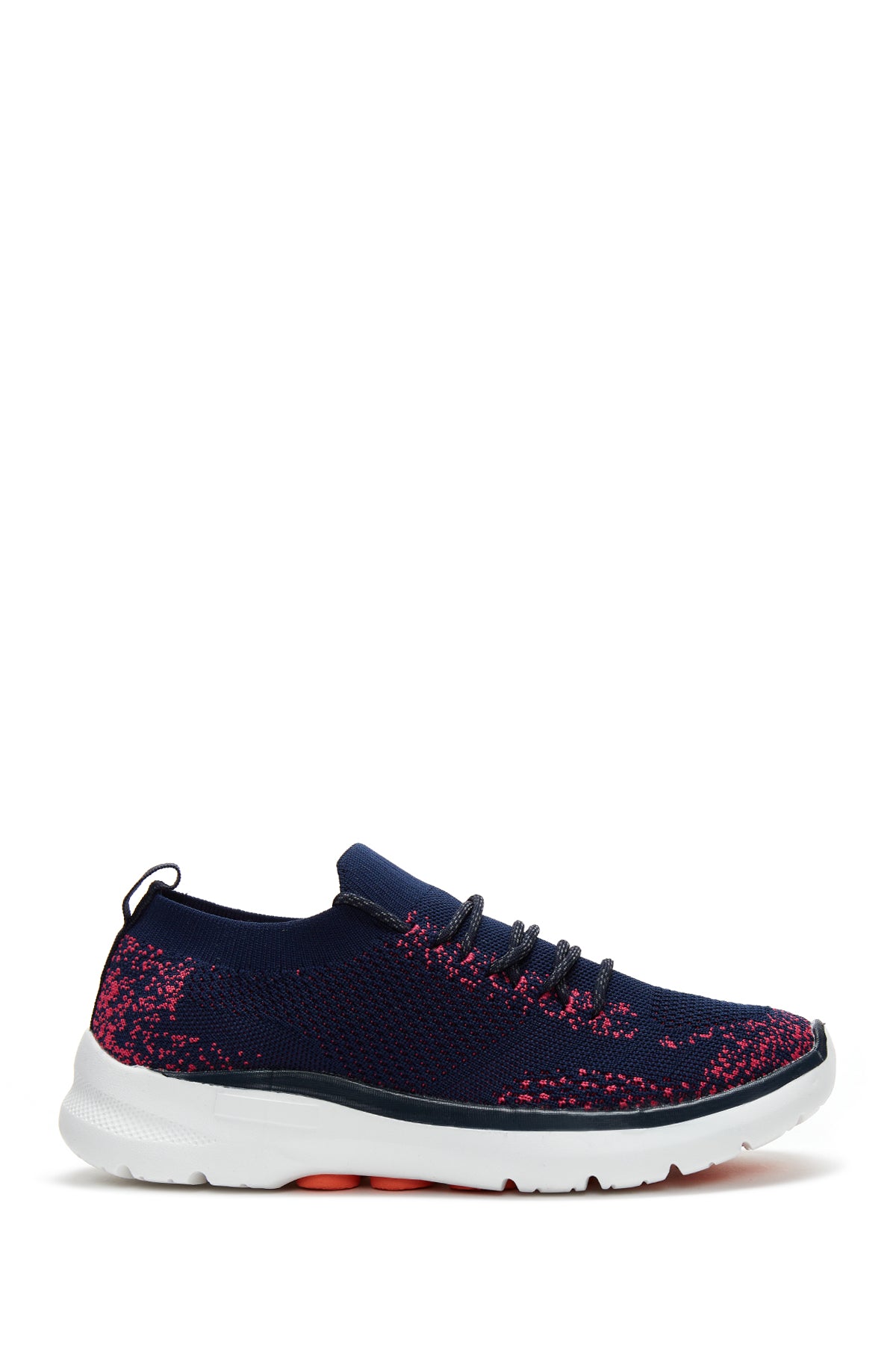 Kadın Lacivert Desenli Kumaş Sneaker 22SFD49556F | Derimod