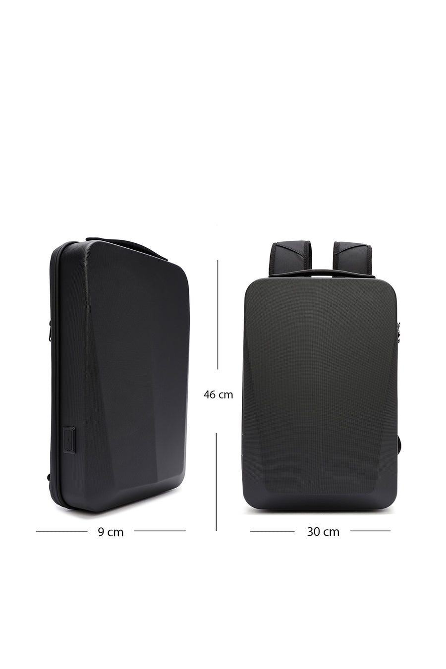 D-Pack Unisex Siyah Teknolojik Sırt Çantası