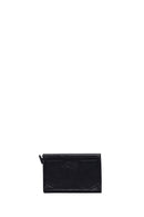 Male Black Leather Cardholder | Derimod