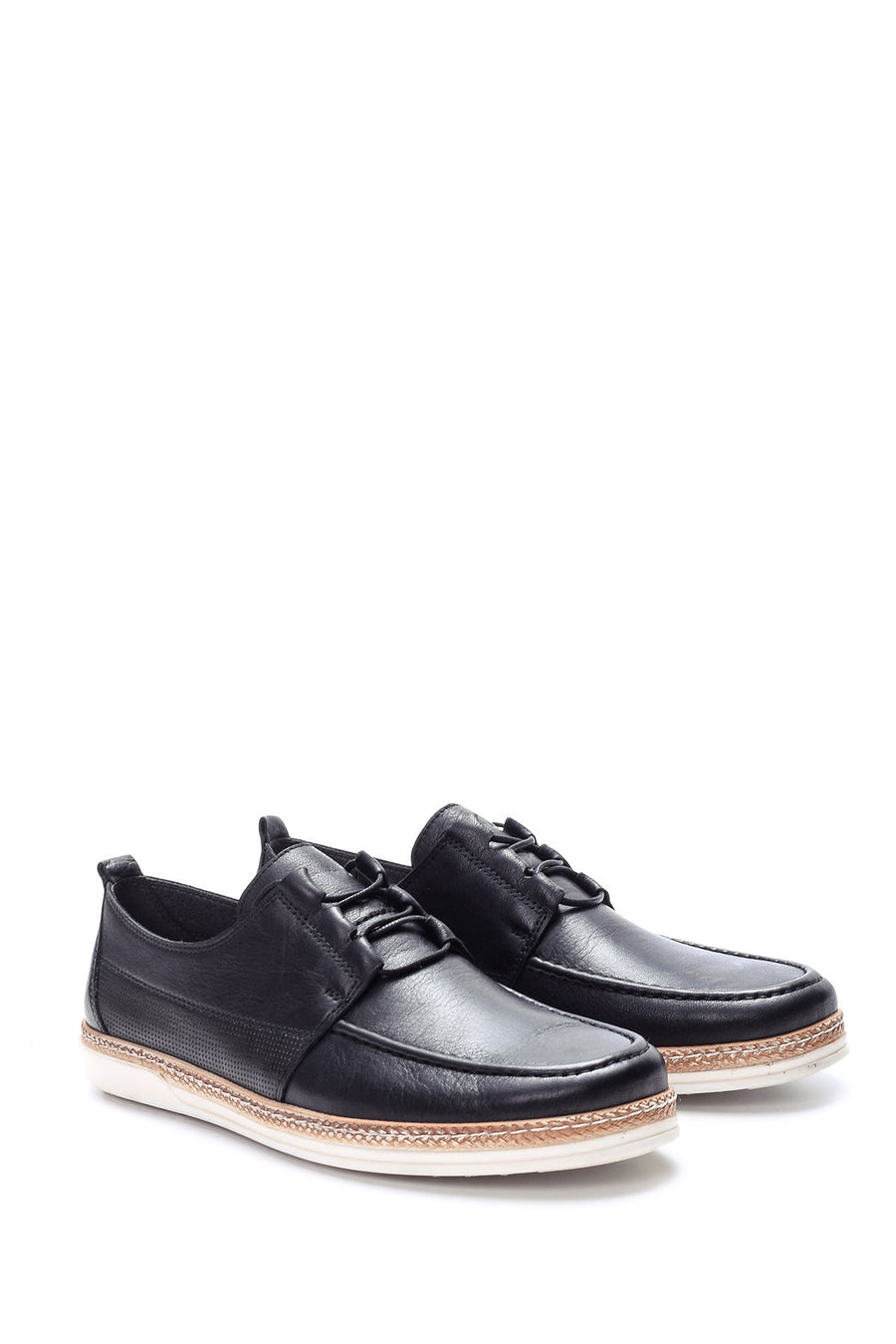 Men's Lace-Up Leather Shoes
