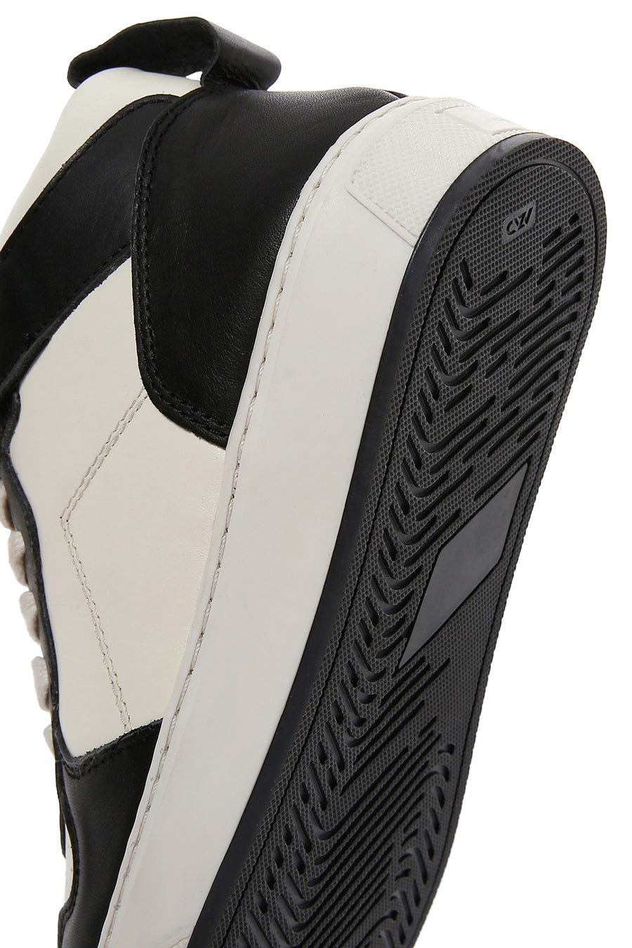 Kadın Siyah Deri Bilekli Sneaker
