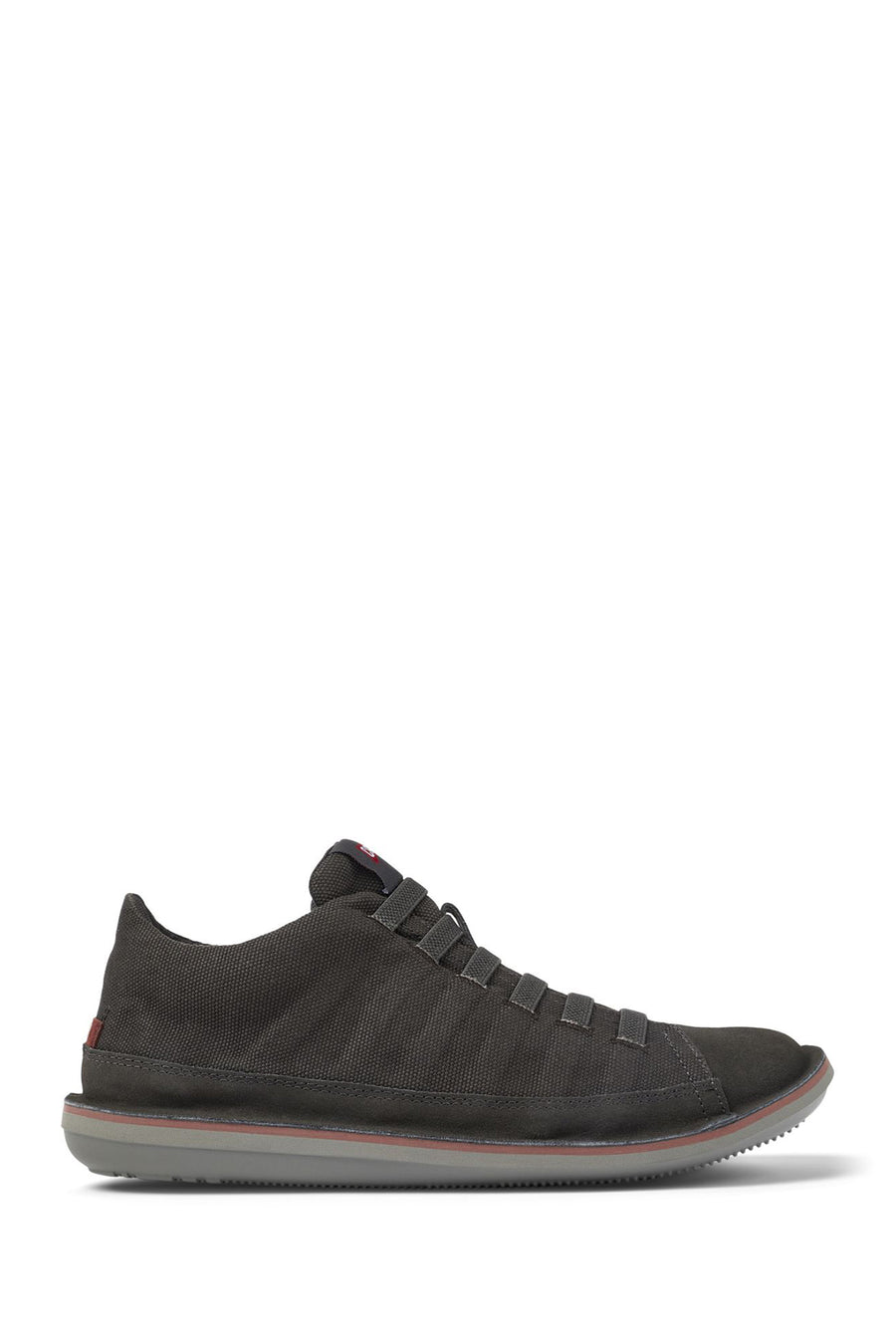 Camper Men's Gray Beetle Nubuck Leather Sneaker 36791 | Derimod