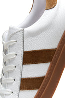 Erkek Beyaz Deri Sneaker | Derimod