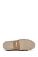 Derimod Fly Erkek Bej Süet Deri Casual Loafer | Derimod