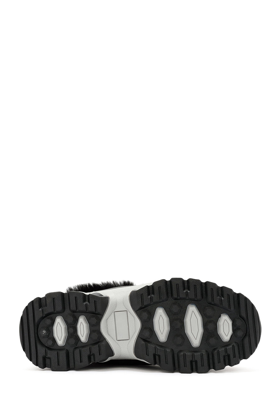 Derimod Dry Kadın Siyah Bağcıklı Kalın Tabanlı Waterproof Outdoor Bot