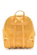 Women's Crocodile Patterned Backpack | Derimod