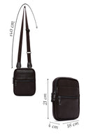 Men's Brown Crossbody Bag | Derimod