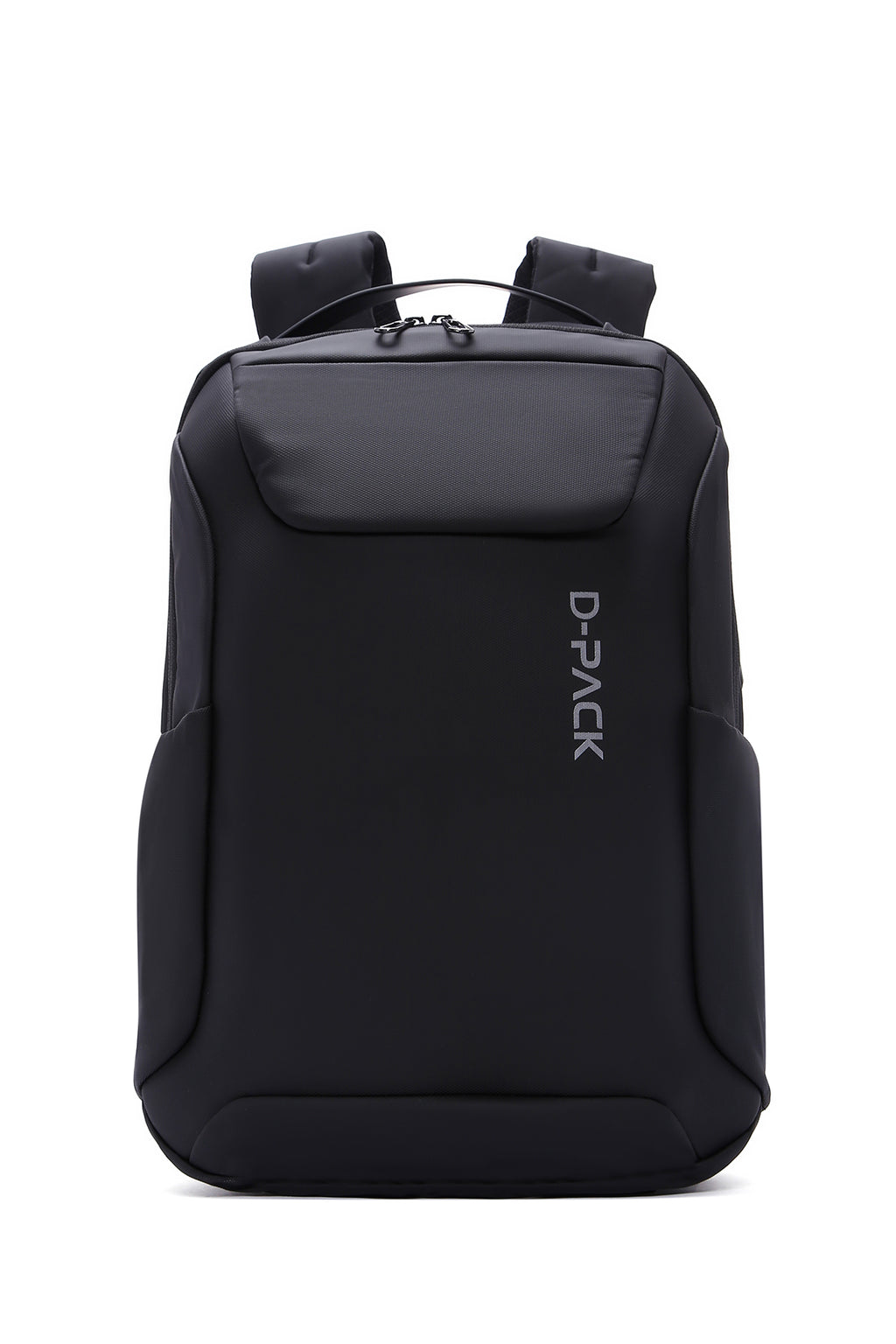 D-Pack Unisex Siyah Teknolojik Kumaş Hardcase Sırt Çantası