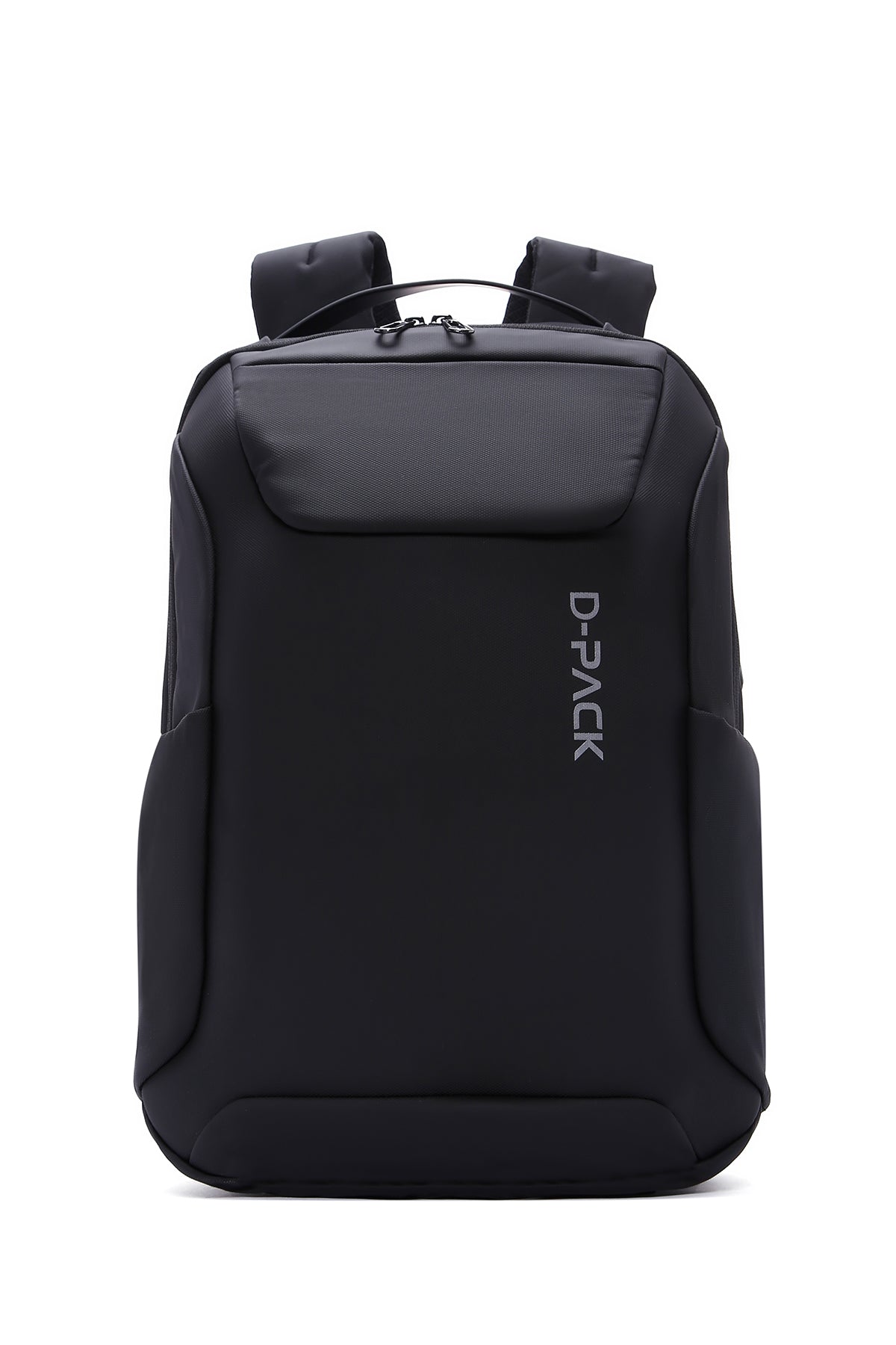 D-Pack Men's Black Technological Fabric Hardcase Backpack 23SBD3010HC | Derimod