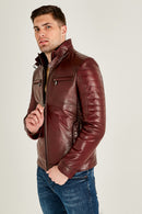 Bern Men's Leather Jacket | Derimod