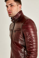 Bern Men's Leather Jacket | Derimod