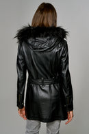 Celebrity-2 Women's Leather Jacket | Derimod
