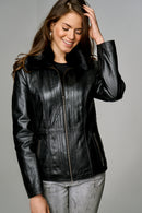 Hermosa Women's Leather Jacket | Derimod